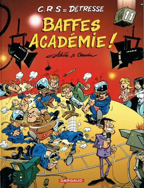 Couverture de l'album CRS = Détresse Tome 11 Baffes académie !