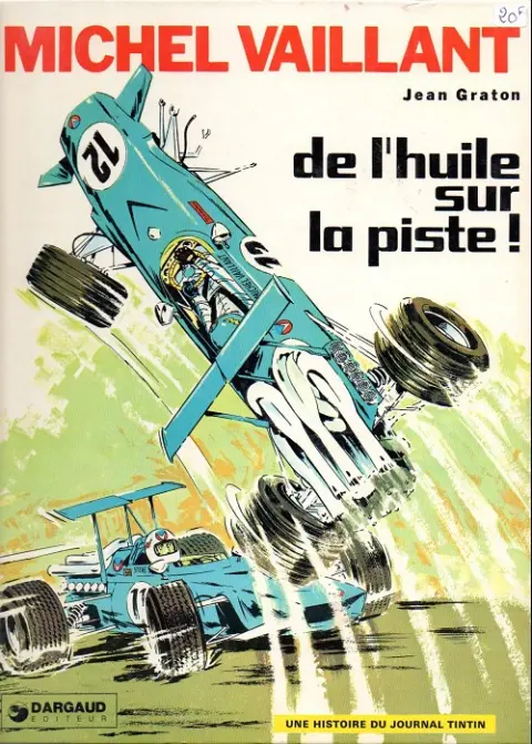 Couverture de l'album Michel Vaillant Tome 18 De l'huile sur la piste !