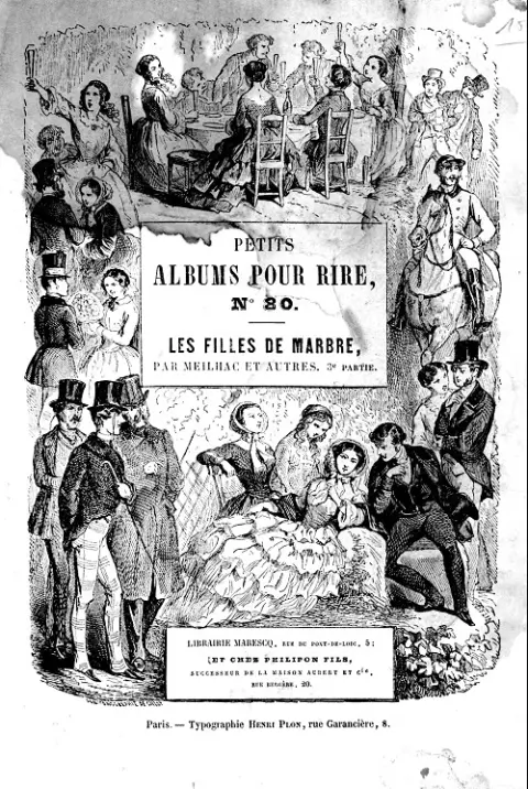 Petits albums pour rire N° 80 Les filles de marbre 3