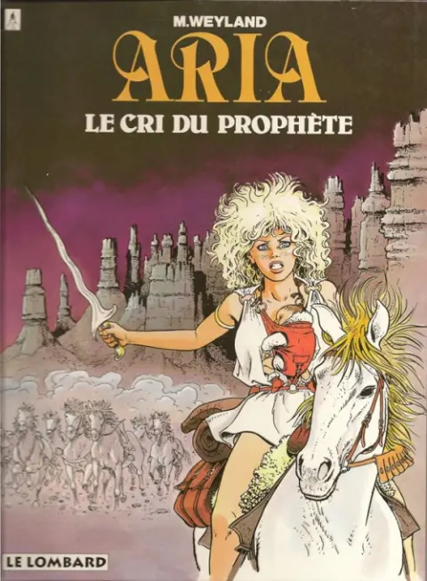 Couverture de l'album Aria Tome 13 Le cri du prophète