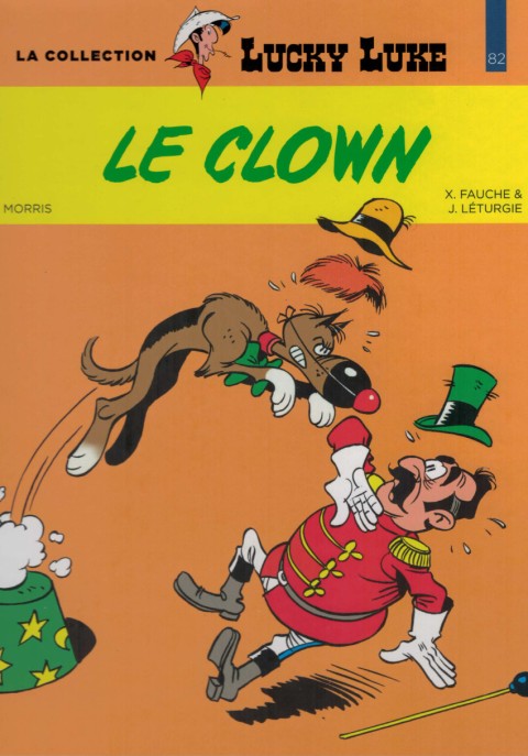 Couverture de l'album Lucky Luke La collection Tome 82 Le clown