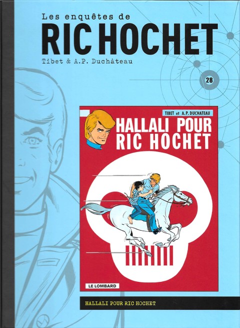 Couverture de l'album Les enquêtes de Ric Hochet Tome 28 Hallali pour Ric Hochet