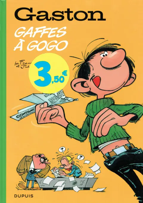 Couverture de l'album Gaston Tome 5 Gaffes à gogo