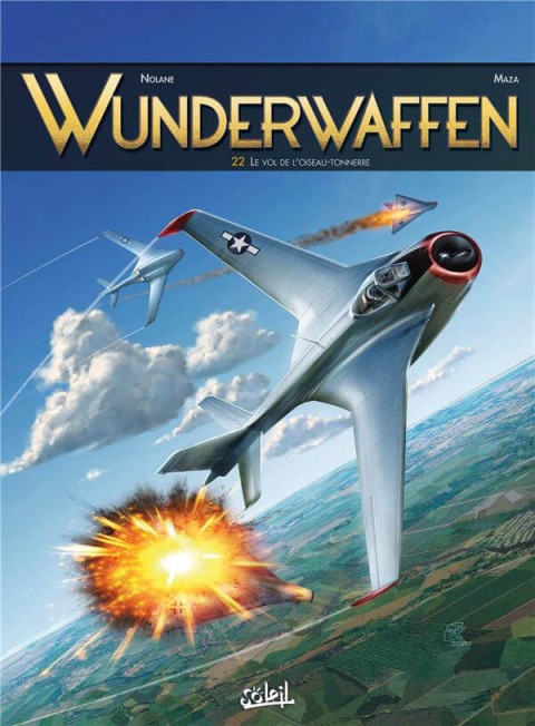 Couverture de l'album Wunderwaffen Tome 22 Le vol de l'oiseau-tonnerre
