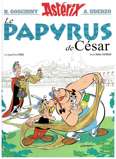 Couverture de l'album Astérix Tome 36 Le papyrus de César