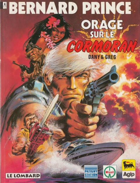 Couverture de l'album Bernard Prince Tome 15 Orage sur le Cormoran