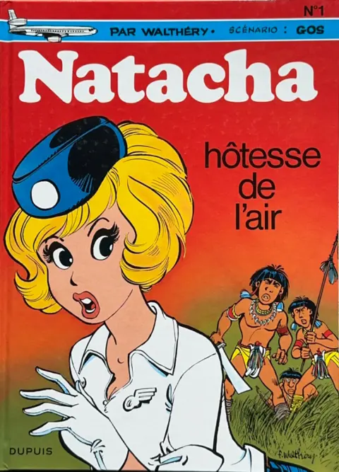Couverture de l'album Natacha Tome 1 Hôtesse de l'air