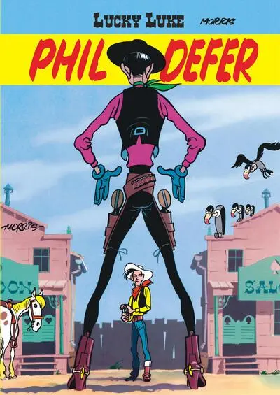 Couverture de l'album Lucky Luke Tome 8 Phil Defer