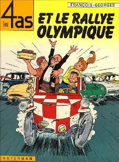Les 4 as Tome 8 Les 4 as et le rallye olympique
