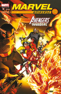 Couverture de l'album Marvel Universe Hors Série Tome 3 Vengeurs/Envahisseurs (1)