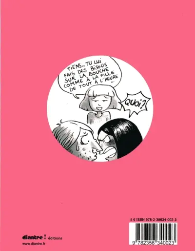 Verso de l'album Sale morveuse ! Tome 1