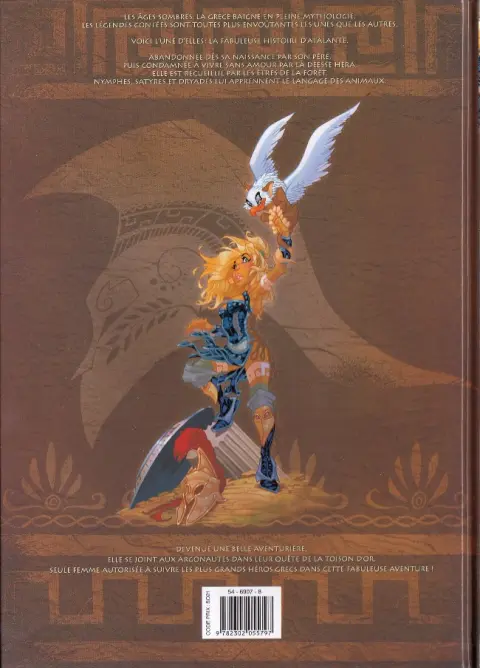 Verso de l'album Atalante - La Légende Tome 9 Le Secret d'Héraclès