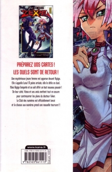 Verso de l'album Yu-Gi-Oh ! Zexal Tome 4