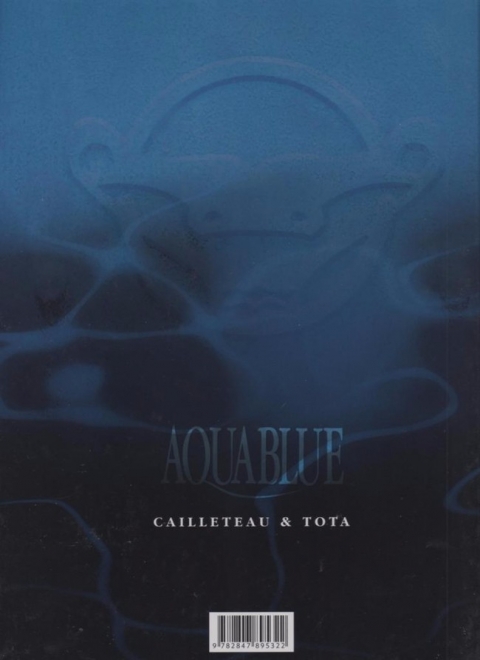 Verso de l'album Aquablue Tome 8 Fondation Aquablue