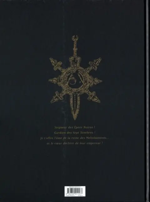 Verso de l'album Elric Tome 2 Stormbringer