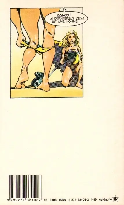 Verso de l'album Les aventures de Fred et Bob Tome 1 Galères balnéaires