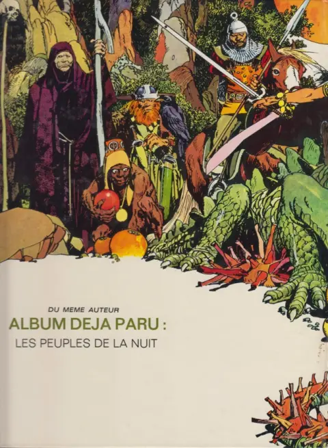 Verso de l'album Haxtur Tome 2 Le pays des maléfices