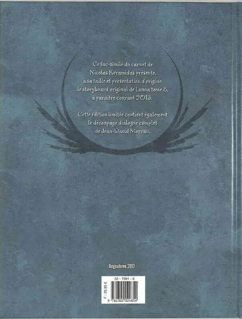 Verso de l'album Luuna Tome 8 L'Attrapeur de rêves
