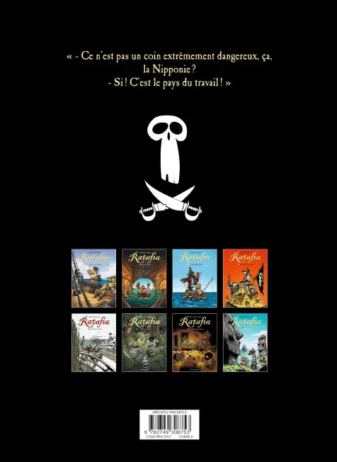 Verso de l'album Ratafia Tome 5 Le nénuphar instantané