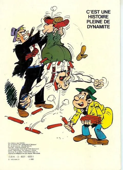 Verso de l'album Sammy Tome 1 Bons vieux pour les gorilles et robots pour les gorilles