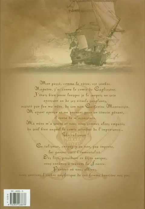 Verso de l'album Le Sang du dragon Tome 3 Au nom du Père