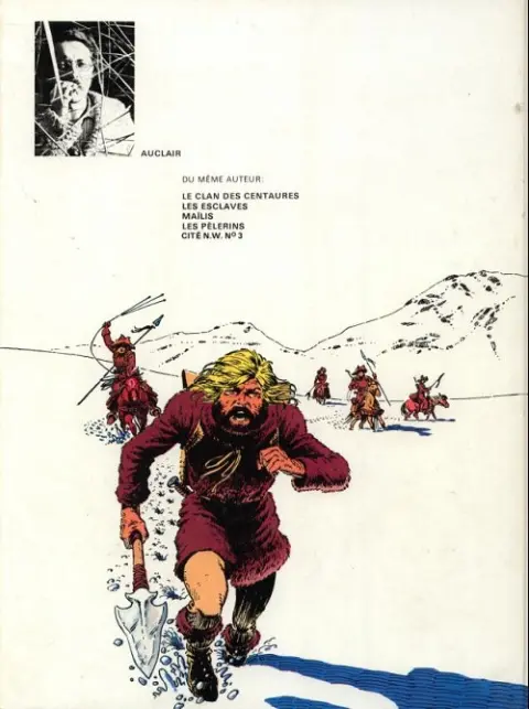 Verso de l'album Simon du Fleuve Tome 1 Le clan des Centaures