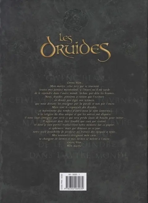 Verso de l'album Les Druides Intégrale Tomes 7 à 9