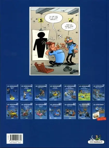 Verso de l'album Les Gendarmes Tome 13 Gendarmes à feu !
