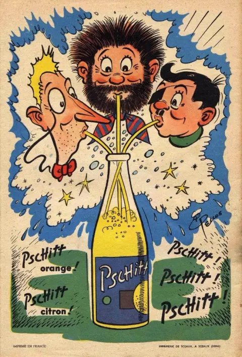 Verso de l'album Les Pieds Nickelés Tome 44 Les Pieds Nickelés cinéastes, douaniers, pharmaciens