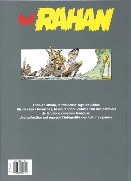 Verso de l'album Tout Rahan Tome 26