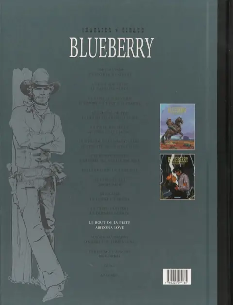 Verso de l'album Blueberry Intégrale Le Soir - Édition de 2015 Volume 12