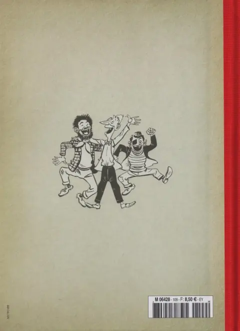 Verso de l'album Les Pieds Nickelés - La collection Tome 110 Les Pieds Nickelés sur la route du pétrole