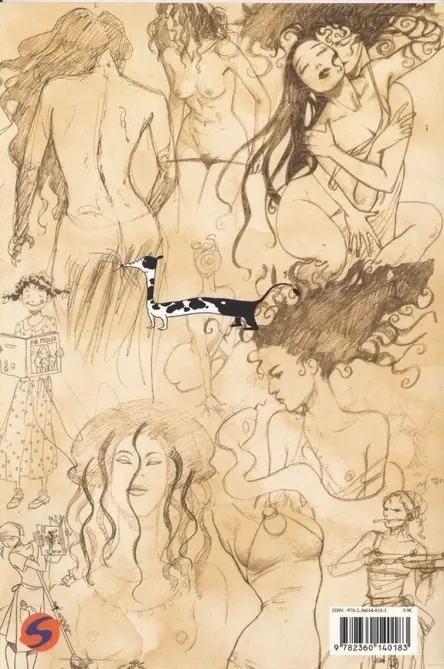 Verso de l'album Carnet d'auteur Ana Mirallès