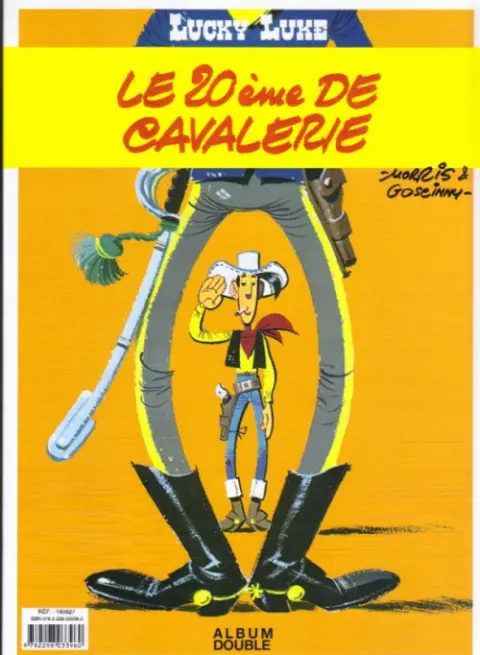 Verso de l'album Lucky Luke Tomes 26 et 27 Les Dalton se rachètent / Le 20ème de cavalerie