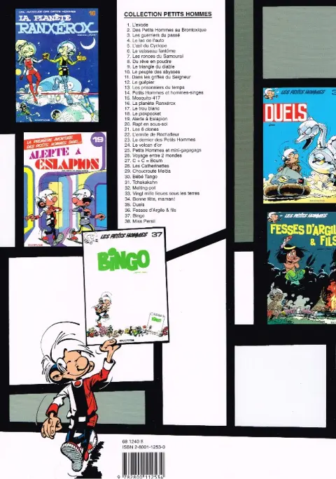 Verso de l'album Les Petits hommes Tome 19 Alerte à Eslapion