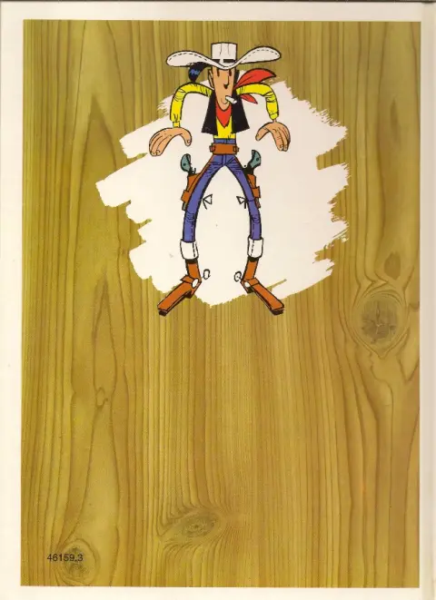 Verso de l'album Lucky Luke Tome 30 Calamity Jane