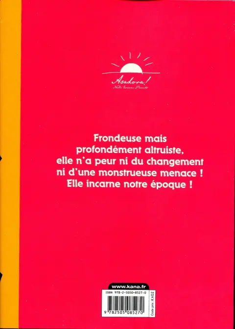 Verso de l'album Asadora ! 4