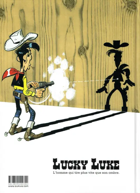 Verso de l'album Lucky Luke Tome 22 Les Dalton dans le blizzard