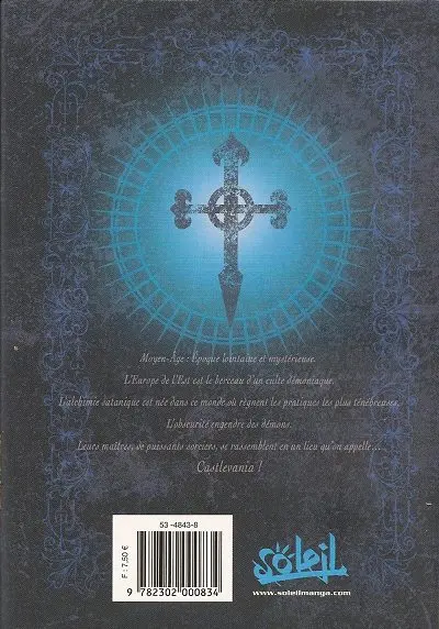 Verso de l'album Castlevania 2