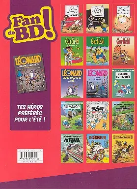 Verso de l'album Léonard Tome 35 Le génie donne sa langue au chat