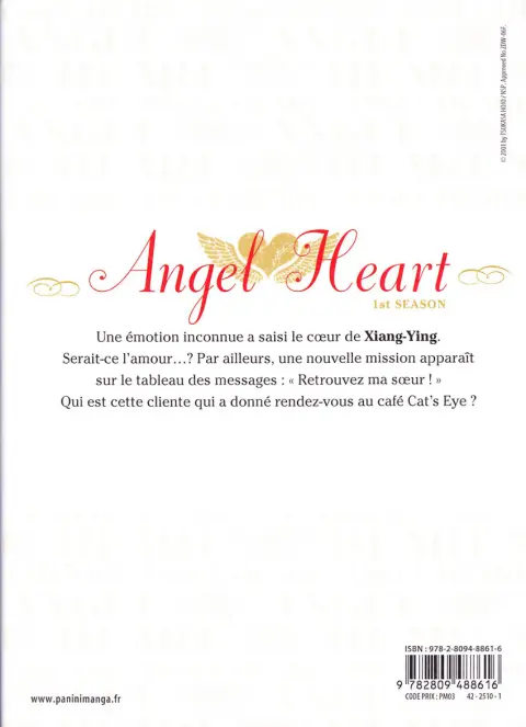 Verso de l'album Angel Heart - 1st Season Vol. 7
