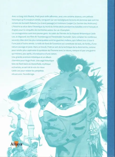 Verso de l'album Tout Pratt Tome 41 Ticonderoga 2