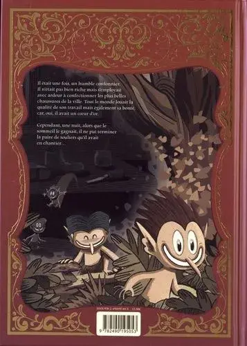 Verso de l'album Les merveilleux contes de Grimm Tome 1 Les Lutins et le cordonnier