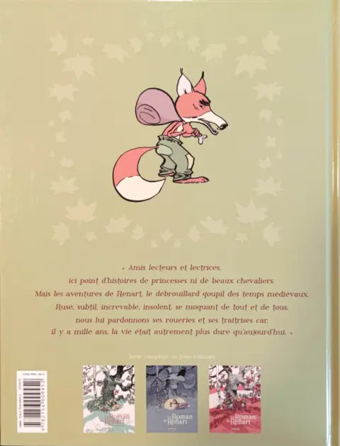 Verso de l'album Le Roman de Renart Tome 2 Le puits