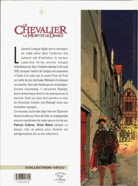 Verso de l'album Le Chevalier, la Mort et le Diable Tome 1 Bon sang ne peut mentir