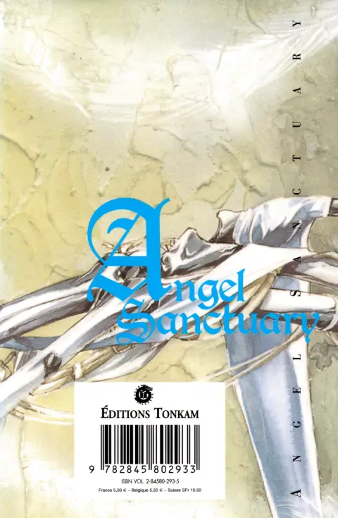 Verso de l'album Angel Sanctuary 19