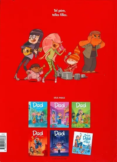 Verso de l'album Dad Tome 4 Star à domicile