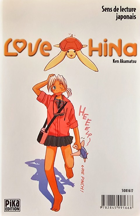 Verso de l'album Love Hina 3