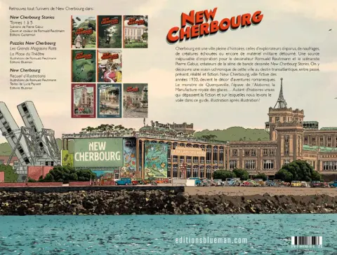 Verso de l'album New Cherbourg Stories New Cherbourg  - Guide touristique