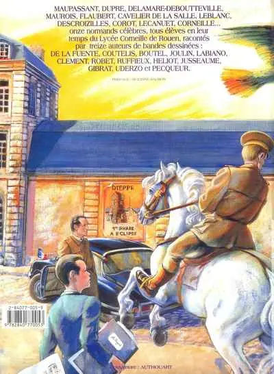Verso de l'album La Cour des grands Tome 1